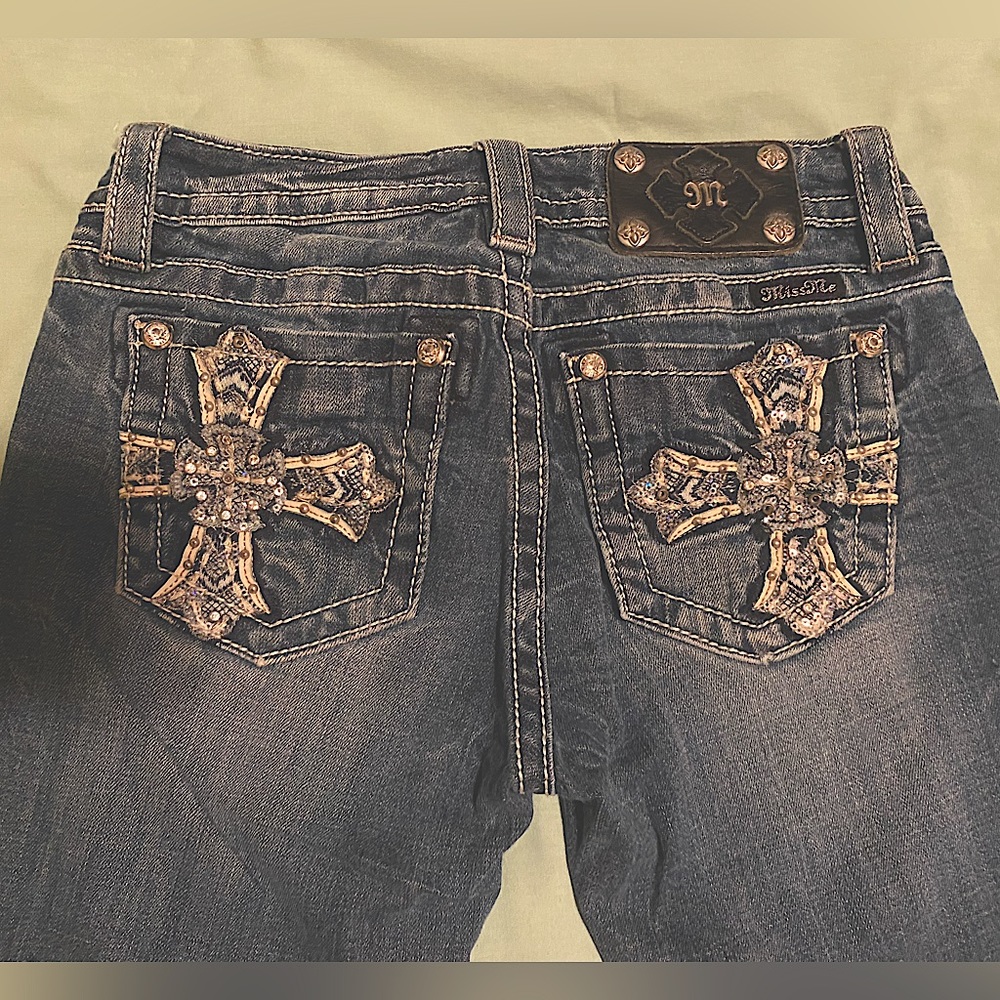 Miss Me bootcut jeans waist size 25